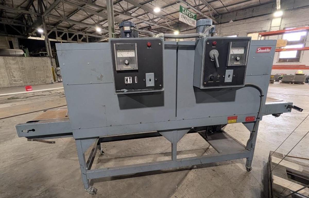 Used SHANKLIN MODEL T-72H HIGH SPEED SHRINK TUNNEL