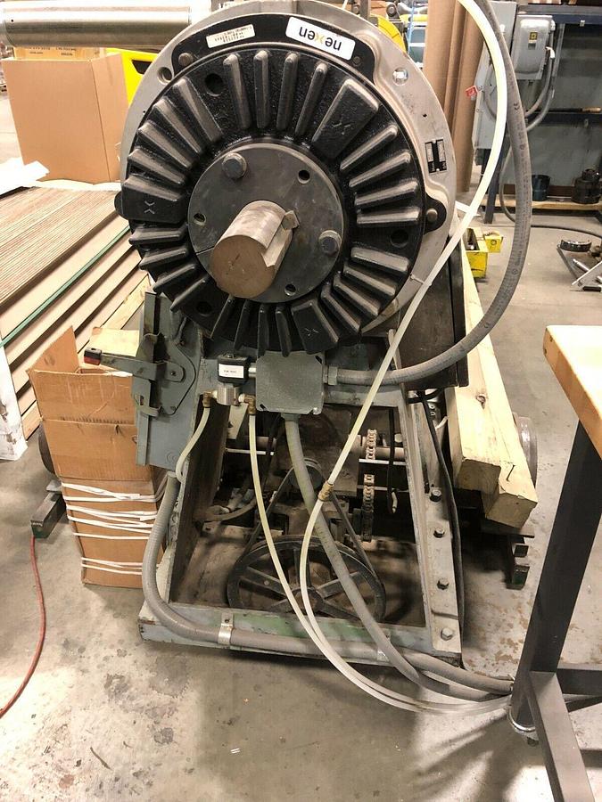 Used 72" WIDE CAMERON TYPE 428 SLITTER REWINDER FOR COUNTER ROLLS