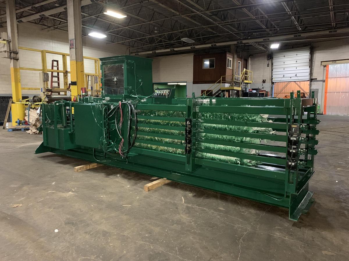 Used MAREN MODEL 203 HORIZONTAL AUTO TIE BALER 25 HP 