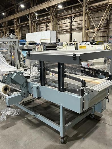 Used SHANKLIN A 27A AUTOMATIC L-BAR SHRINK SYSTEM W/ SHANKLIN T-7H TUNNEL