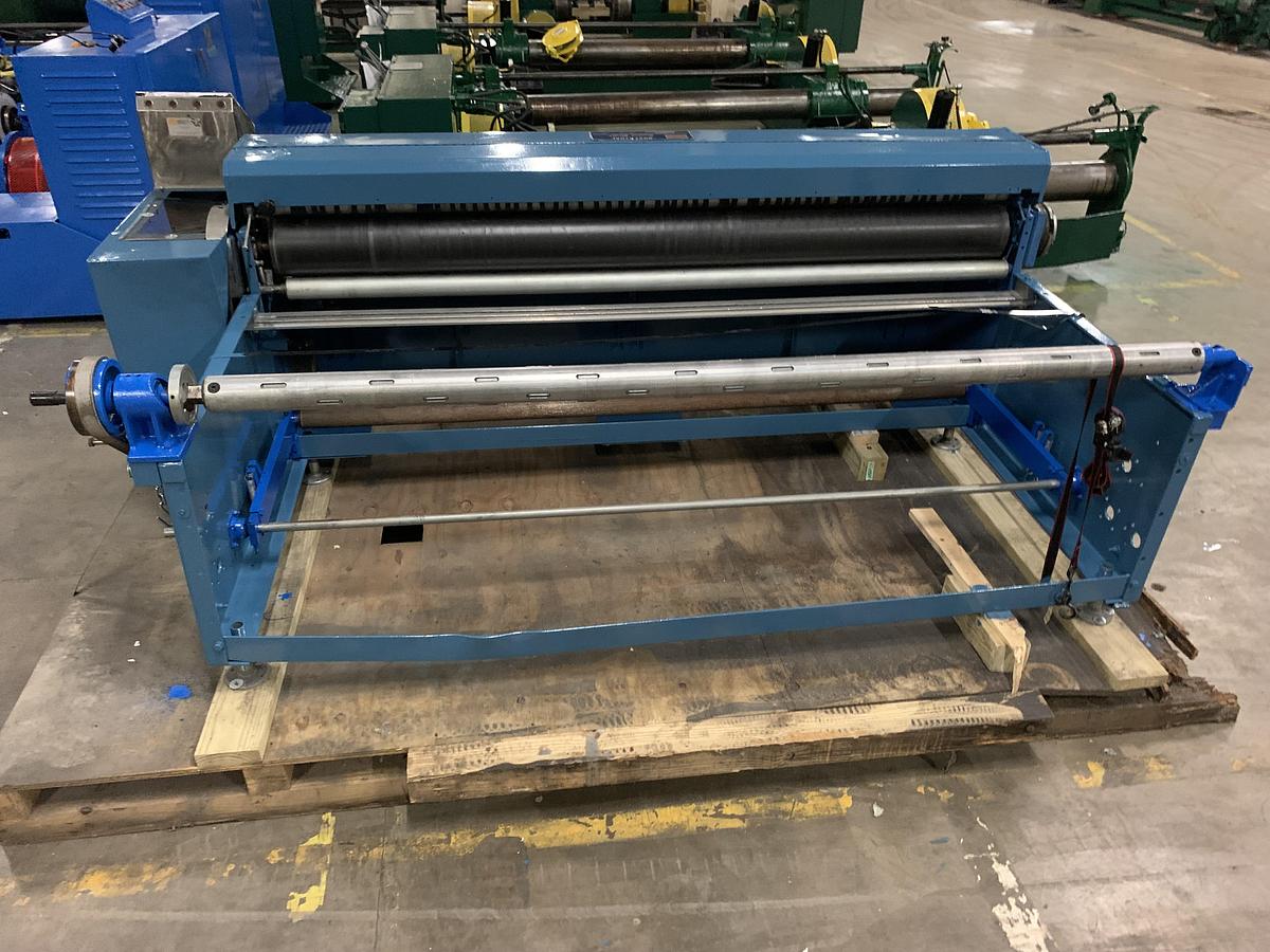 Used 84" ROSENTHAL SINGLE KNIFE GUILLOTINE SHEETER MODEL WA-S-7