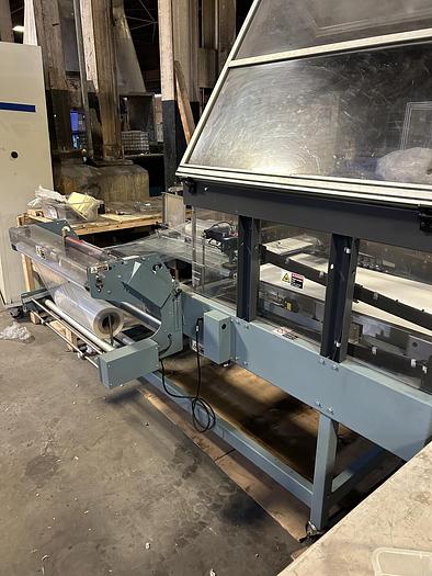 Used SHANKLIN A 27A AUTOMATIC L-BAR SHRINK SYSTEM W/ SHANKLIN T-7H TUNNEL