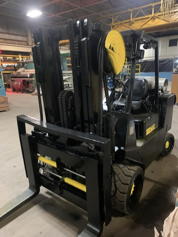 Used 12,000 LB. HYSTER MDL 120XL2 WITH SIDE SHFT 6,327 HOURS