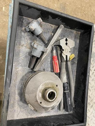 Used 120" APPLETON / MENASHA S200 SEMI AUTOMATIC 3"DIAMETER CORE CUTTER AND DADO CORE KNOTCHER