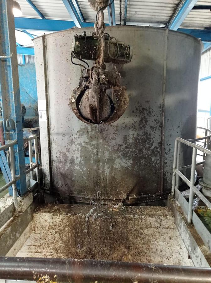 Used LAMORT PULPER WITH GEARBOX 