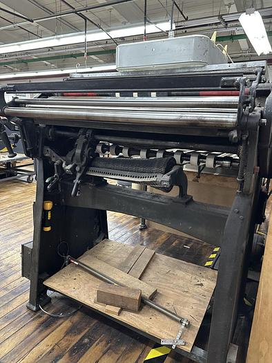 Used 45" BECK SHEETER WITH GEARS