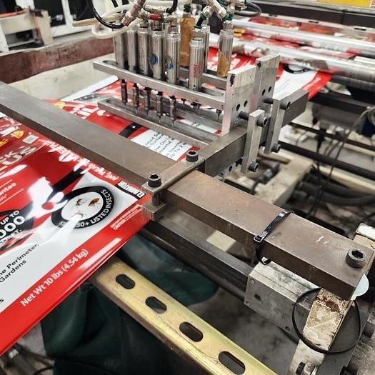 Used 60" WIDE RO-AN POUCH MACHINE MODEL PS 5500