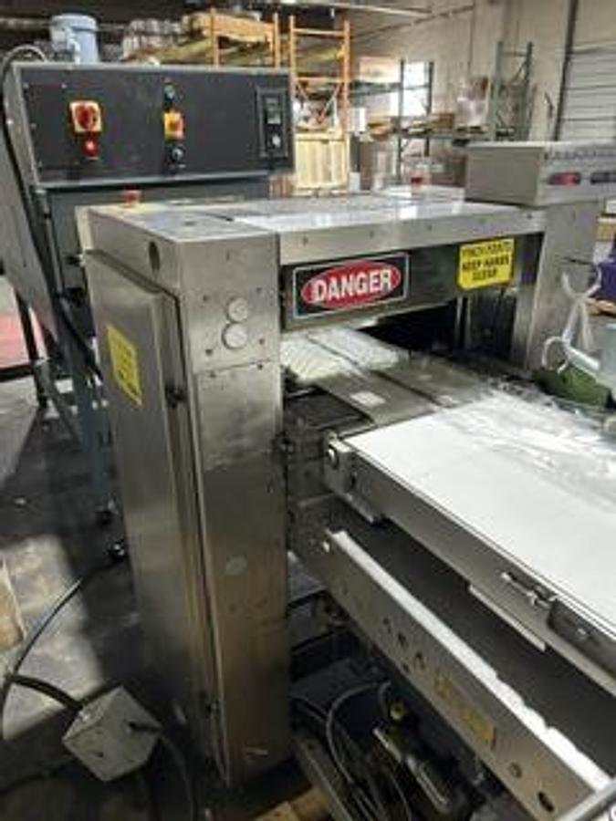 Used SHANKLIN # F1 DA / F1DA STAINLESS STEEL SIDE SEAL SHRINK WRAPPER