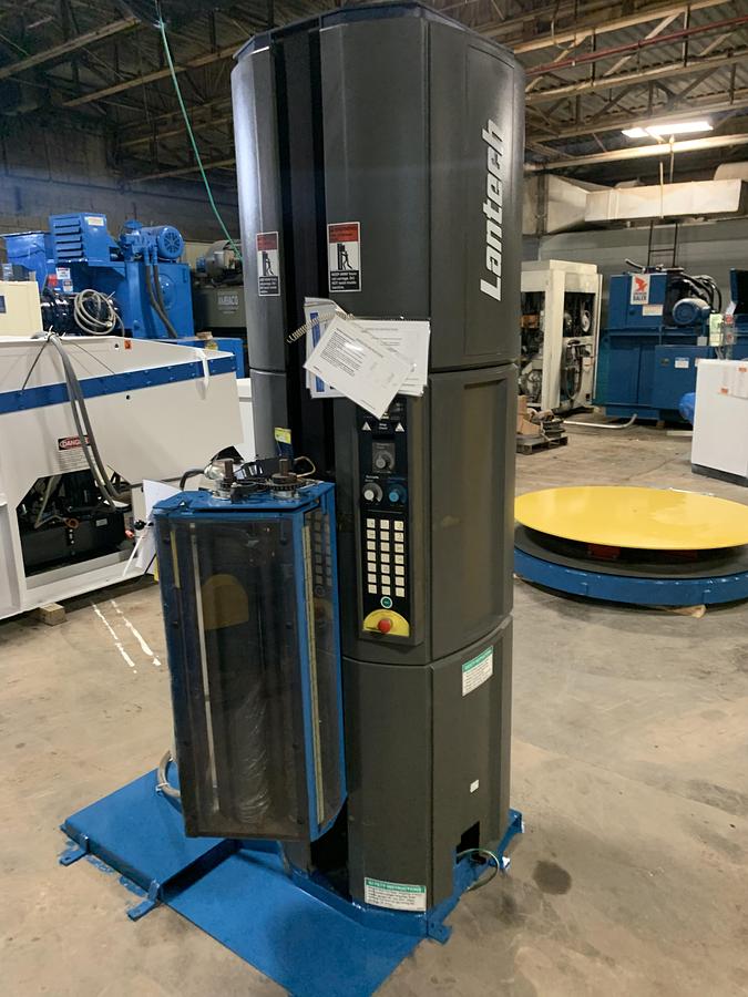 Used LANTECH Q300 PALLET STRETCH WRAPPER MANUFACTURED 2006