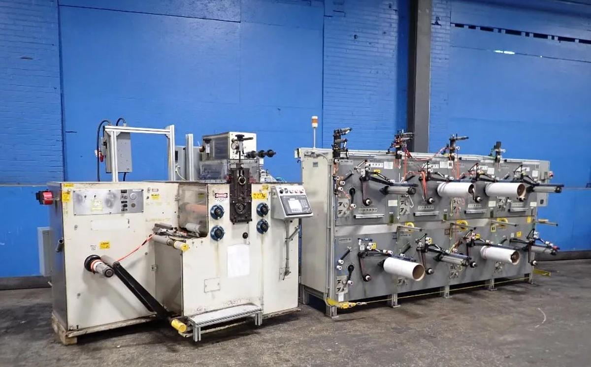 Used INDEPENDENT MACHINE COMPANY SMARTWINDER 8 SPOOLING STATIONS