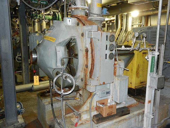 Used BELOIT 34/38" DD SERIES 4000 DISC REFINER 1250 HP MOTOR