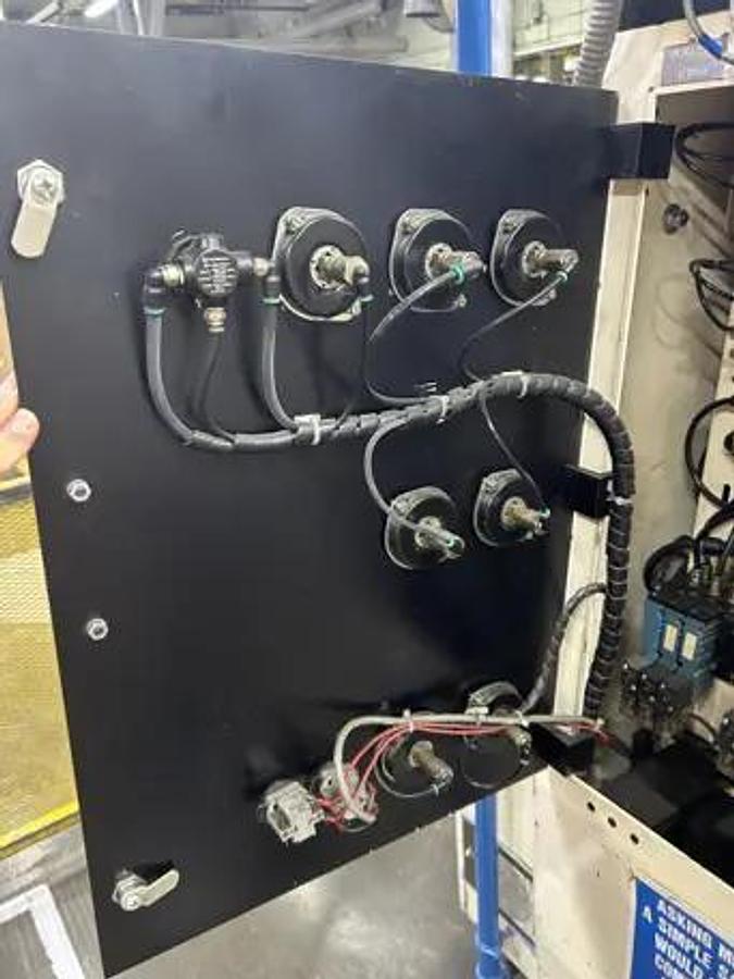 Used 110" WIDE DEACRO DA653D / 162C SIMPLEX REWINDER