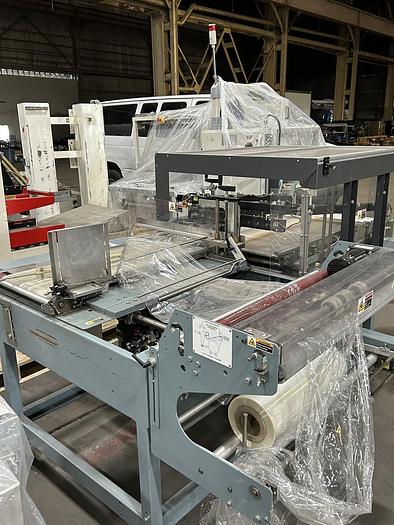 Used SHANKLIN A 27A AUTOMATIC L-BAR SHRINK SYSTEM W/ SHANKLIN T-7H TUNNEL