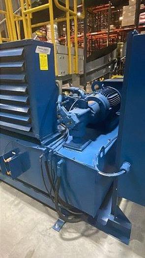 Used AMERICAN HORIZONTAL AUTO-TIE BALER MODEL DC6348-8T30 ALLEN BRADLEY CONTROLS