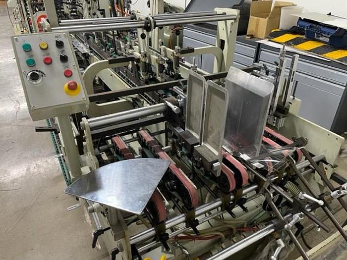 Used SIGNATURE PREMIER 110CS FOLDER GLUER MFG 2011