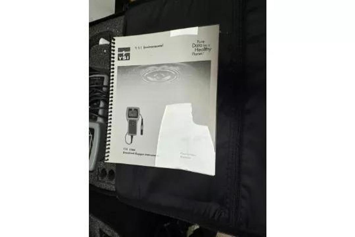 Used YSI ENVIRONMENTAL MODEL 550A DISSOLVED OXYGEN INSTRUMENT