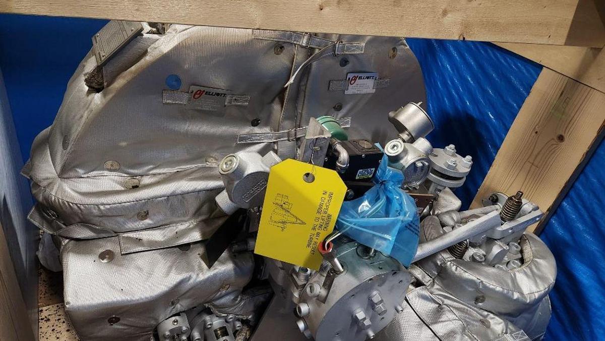 Used ELLIOT GROUP TYPE DYRPE III STEAM TURBINE MANUFACTURED 2022 (NEVER USED)