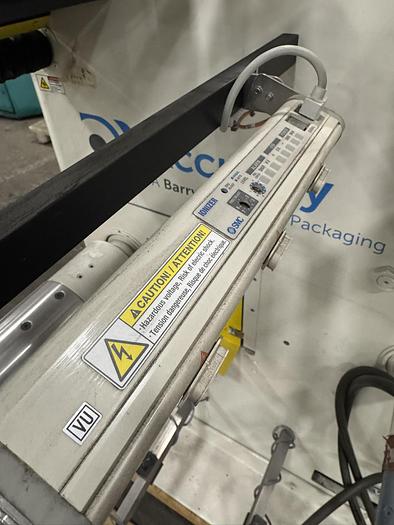 Used 12" WIDE ACCRAPLY STANFORD MODEL DM12 DOCTOR MACHINE MFG 2019