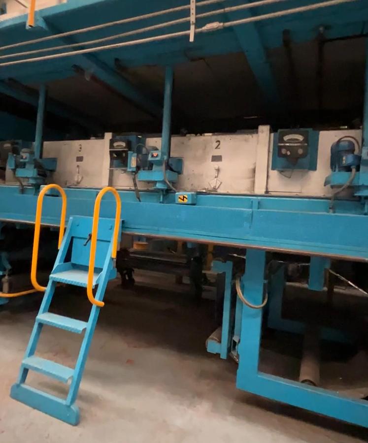 Used 50" (1280mm) WIDE POLYTYPE SWISS POLYNORM II COATER LAMINATOR - ALUMINUM, PAPER & FILM