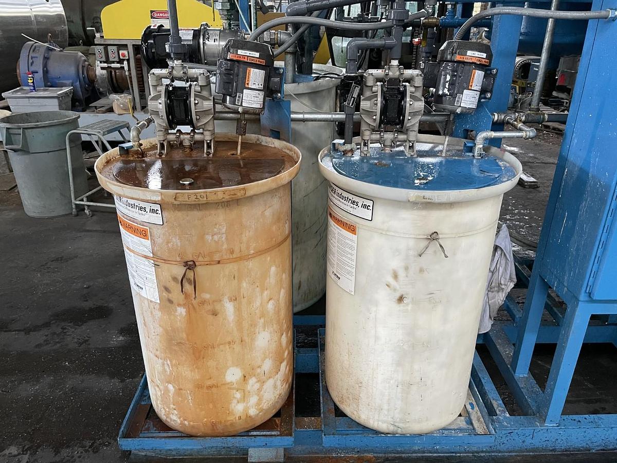 Used ALAR ENGINEERING FLEX-0-STAR MODEL 200 BATCH DEWATERING SYSTEM