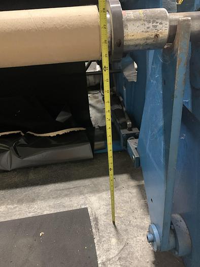 Used 60" WIDE KIDDER PAPER SLITTER REWINDER - UPDATED DRIVE - PENDING