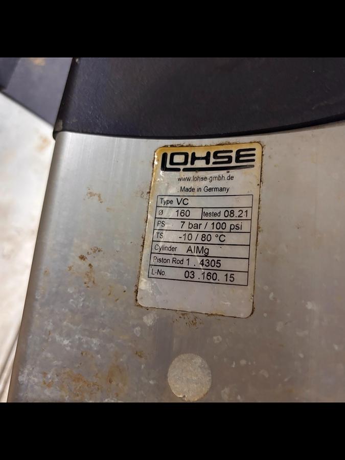 Used 17.5" BLACK CLAWSON HD CLEANER