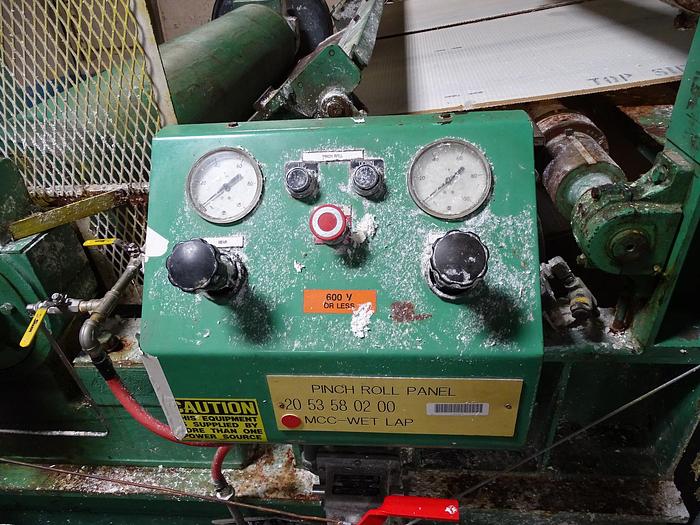 Used 122" (3.1M) TWIN WIRE WETLAP MACHINE W/ MODIFIED HEADBOX IN 2018 RATED 232 AIR DRY TONS