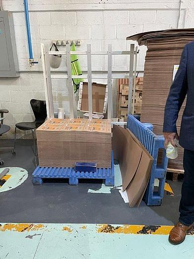 Used MK ECOPRESS 1050-E DIE CUTTER MFG 2014