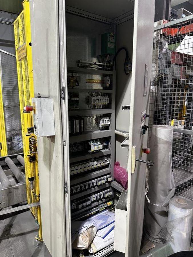 Used SIGNODE (HALOILA) OCTOPUS 1600 BTS PALLET WRAPPING LINE