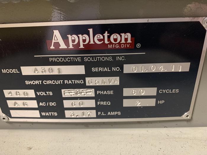 Used APPLETON A301