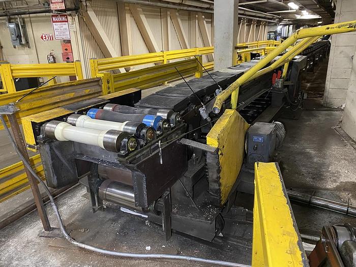 Used 375' 5000LB CAPACITY IN FLOOR ROLL HANDLING SYSTEM