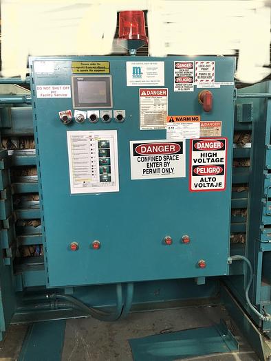 Used MAREN HORITZONTAL AUTO TIE BALER MODEL 203-338R50  50 HP - PENDING