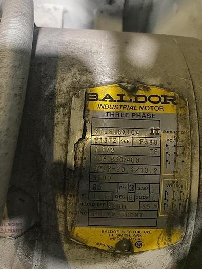 Used SPENCER BLOWERS MDL. 24103B1 W/ 7.5 HP MOTOR