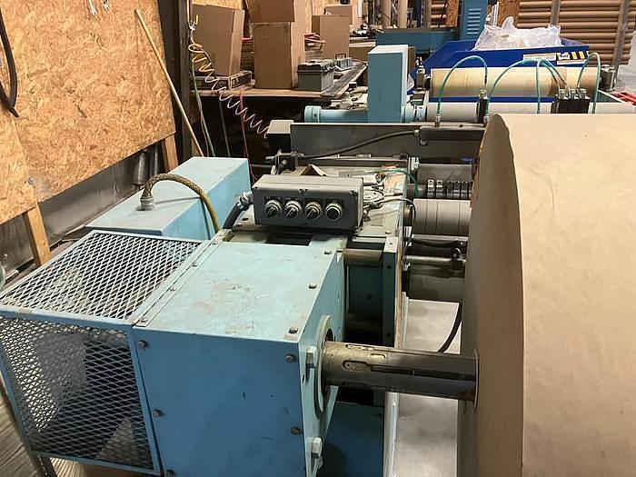 Used 24" WIDE STANFORD 142-HD DOCTOR REWINDER SHEAR SLITTING