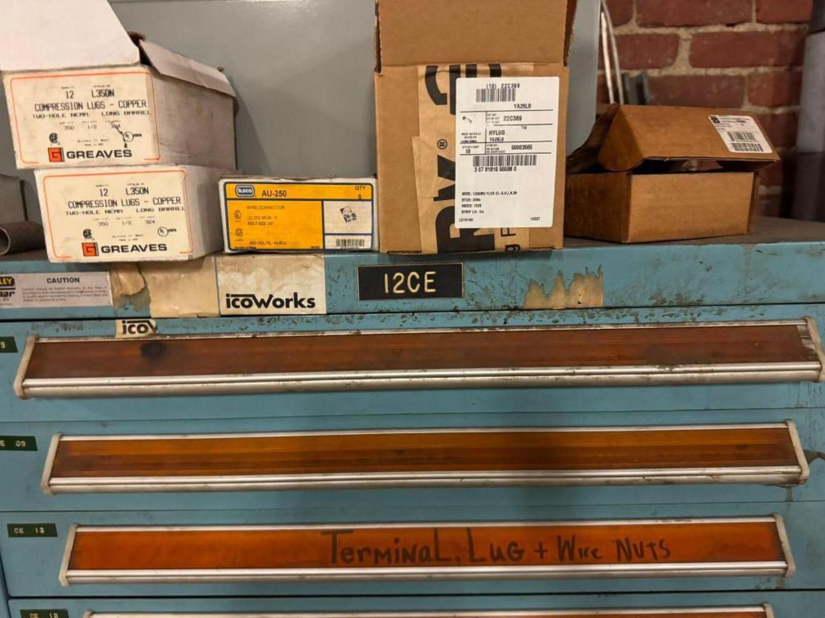 Used VIDMAR 15 DRAWER TOOL CABINET WITH CONTENTS