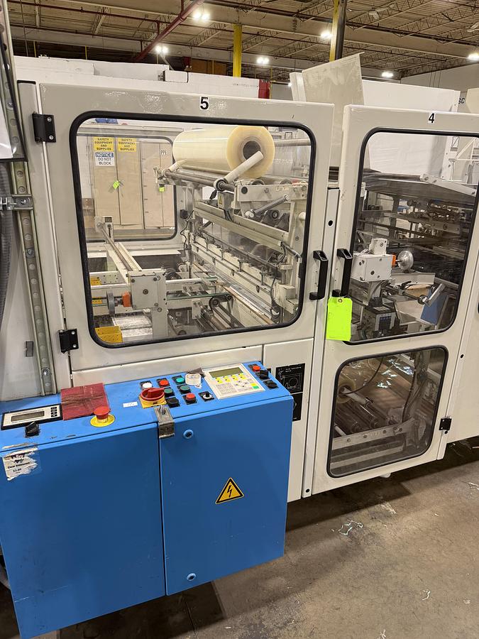 Used 40" (1000MM) MOLLER RW 1000 PLASTIC / GIFT WRAP COUNTER ROLL REWINDER