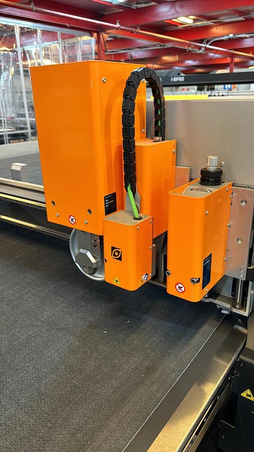 Used KONGSBERG HIGH SPEED FEEDING, CUTTING & STACKING SYSTEM MODEL i-BF60