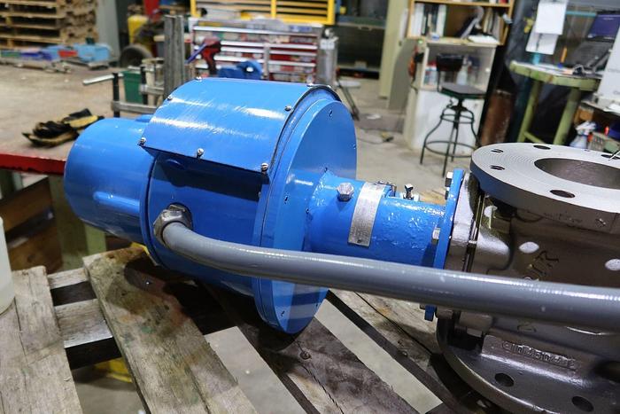 Used BASIS WEIGHT VALVE - DEZURIK PPE - 4" VALVE