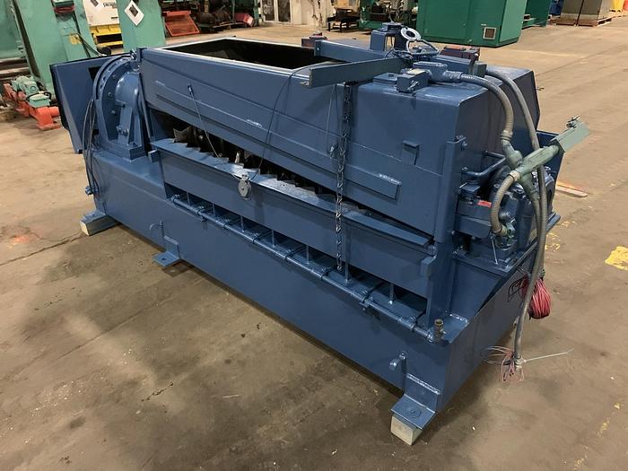 Used MAREN MODEL 60 SHREDDER W/ INCLINE CONVEYOR AND DUMPER