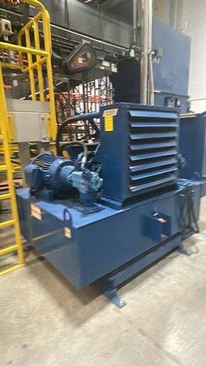 Used AMERICAN HORIZONTAL AUTO-TIE BALER MODEL DC6348-8T30 ALLEN BRADLEY CONTROLS