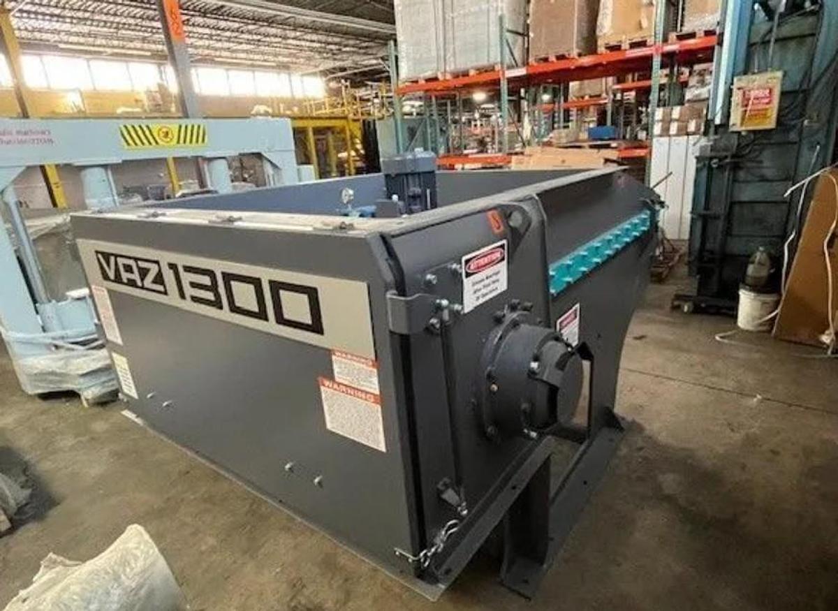 Used 52" WIDE VECOPLAN SINGLE SHAFT SHREDDER FOR 150HP MODEL VAZ 1300 M FF - NEVER USED