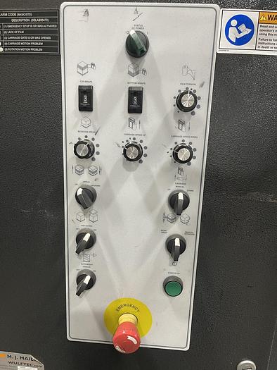 Used M.J. MAILLIS WULFTEC SML-150-S PALLET WRAPPER
