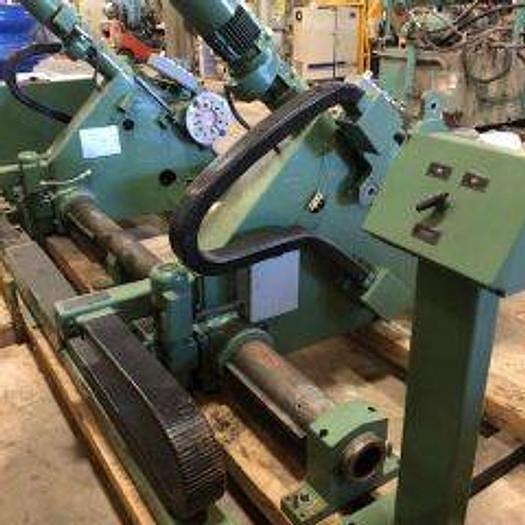 Used 70" JAGENBERG SHAFTLESS FLOOR PICK UP UNWIND STAND 60" DIAMETERS