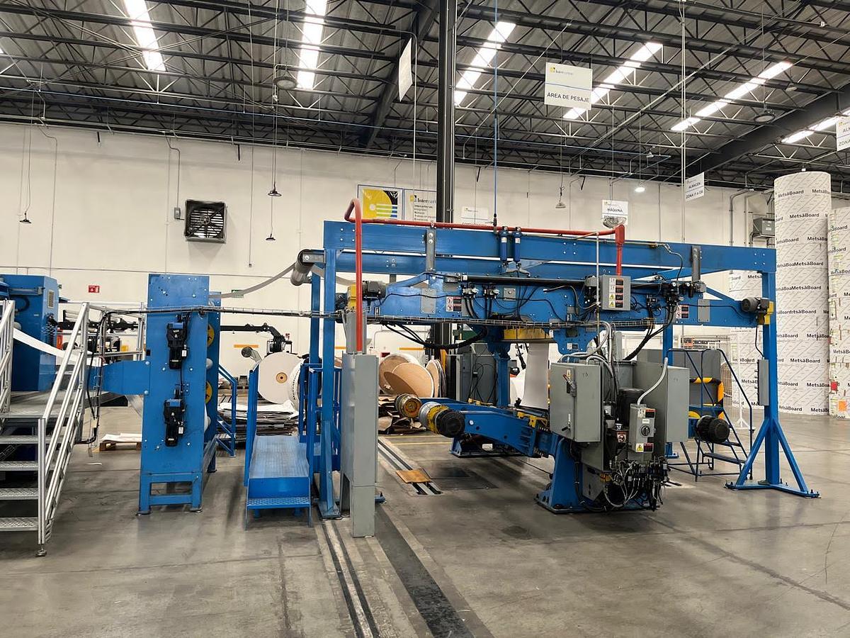 Used 65" WIDE BW MARQUIP SHEET WIZARD DUAL ROTARY SHEETER