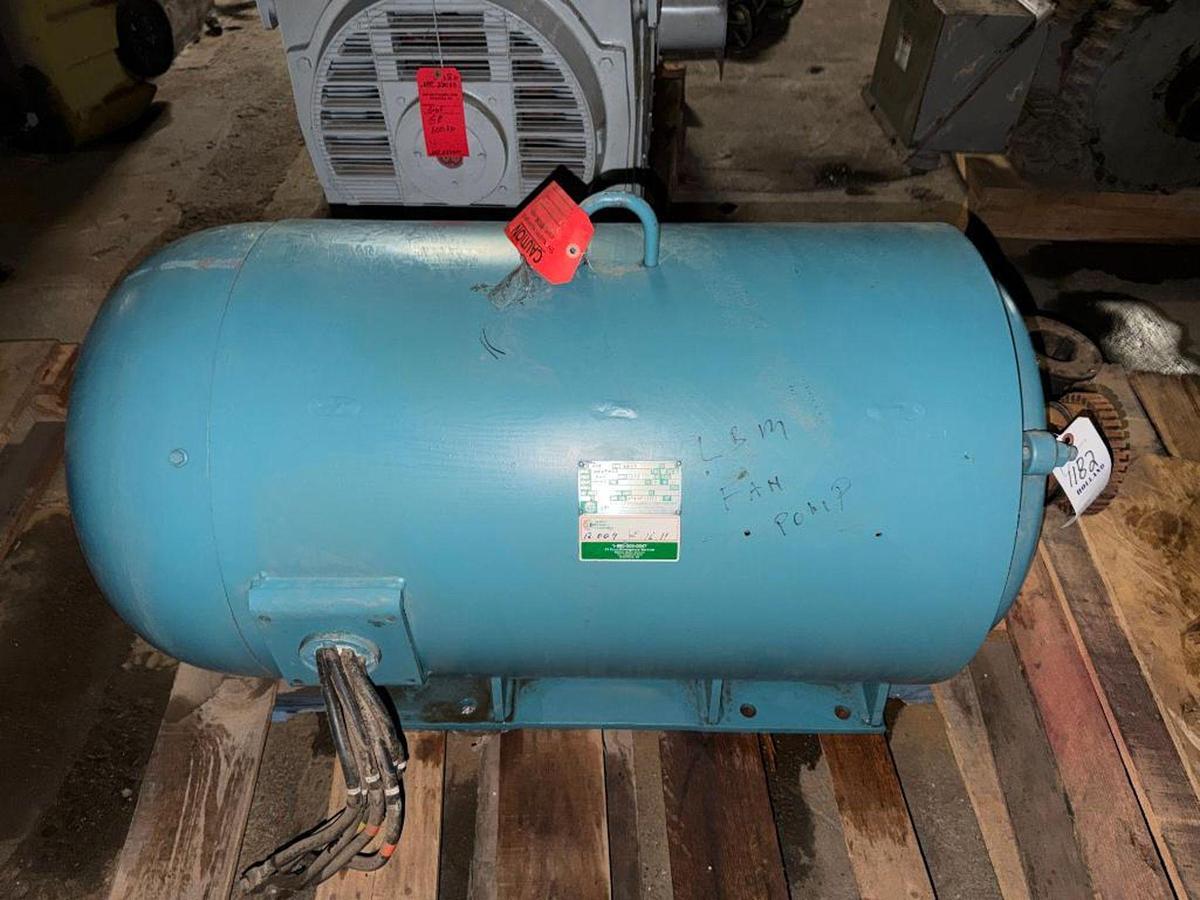 Used 250HP APPLIED DYNAMICS CORP AC MOTOR FRAME 449TS