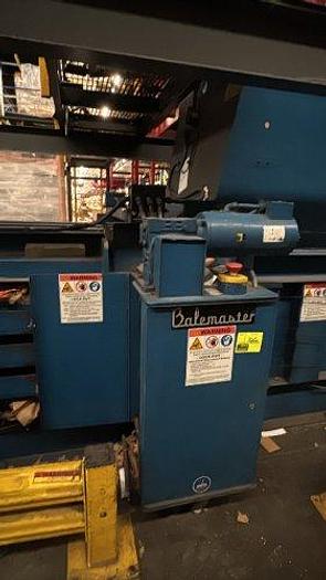 Used 30 HP BALEMASTER MODEL 4830G-8 (EO-840) HORIZONTAL AUTO TIE BALER 60" x 40" FEED OPENING MANUFACTURED 2017