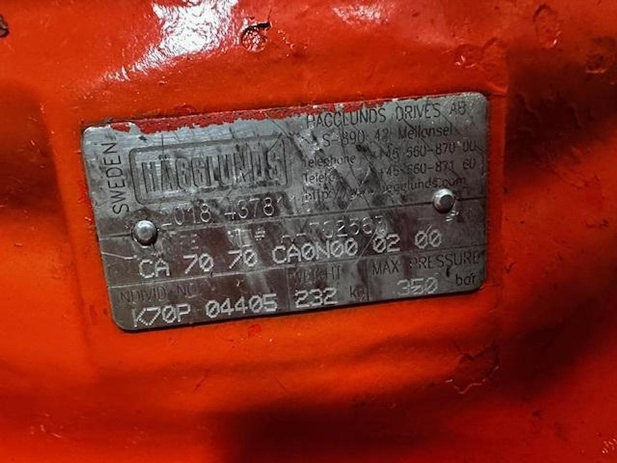 Used HAGGLUNDS MODEL CA 70 COMPACT HYDRAULIC MOTOR