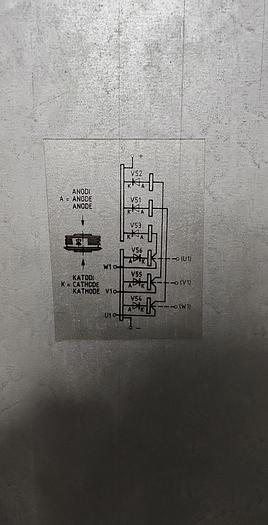 Used ALLEN BRADLEY 1352C PLUS ADJUSTABLE FREQUENCY DRIVE 460KVA