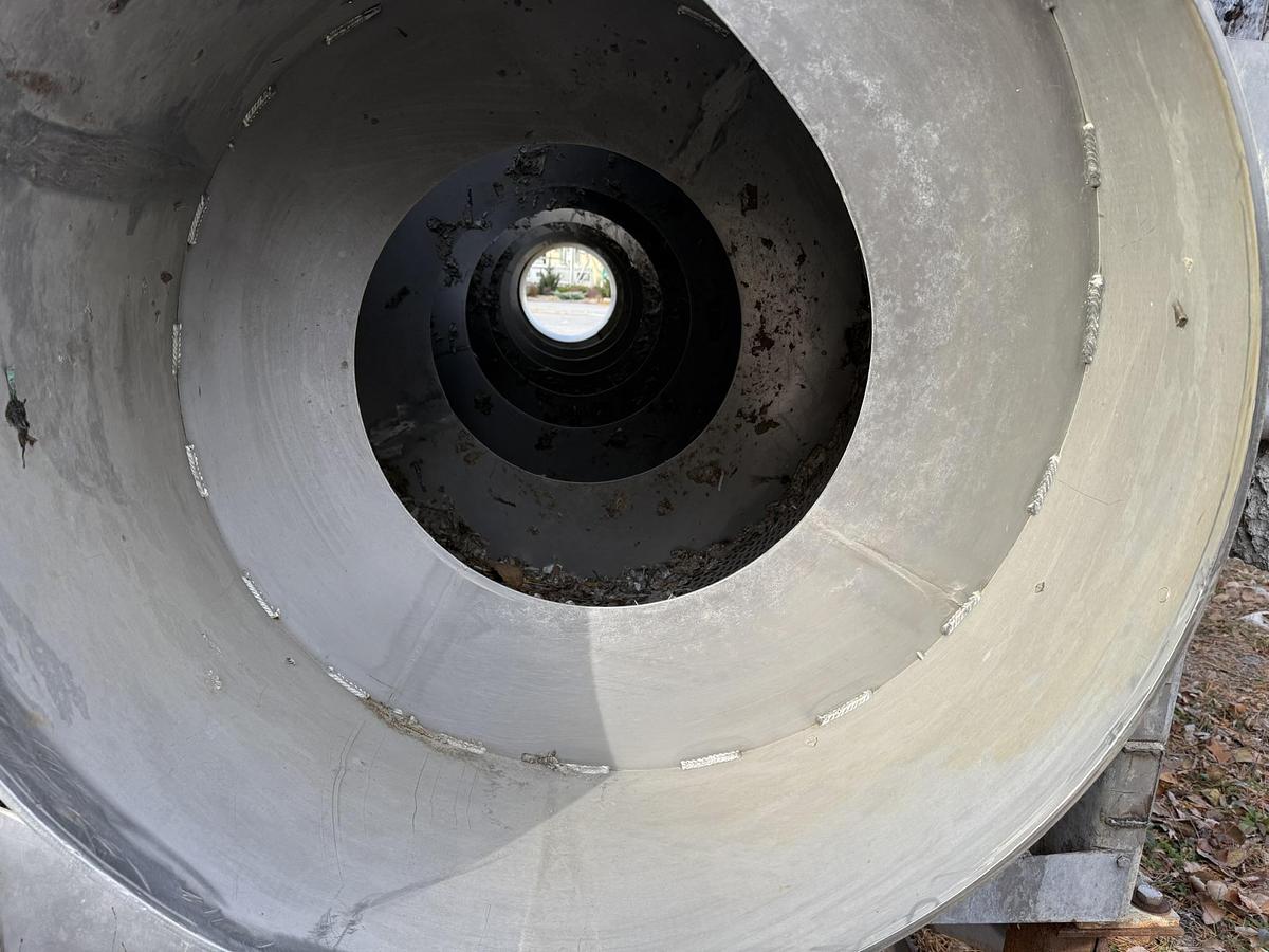 Used STAINLESS STEEL ROTARY TROMMEL SCREEN  