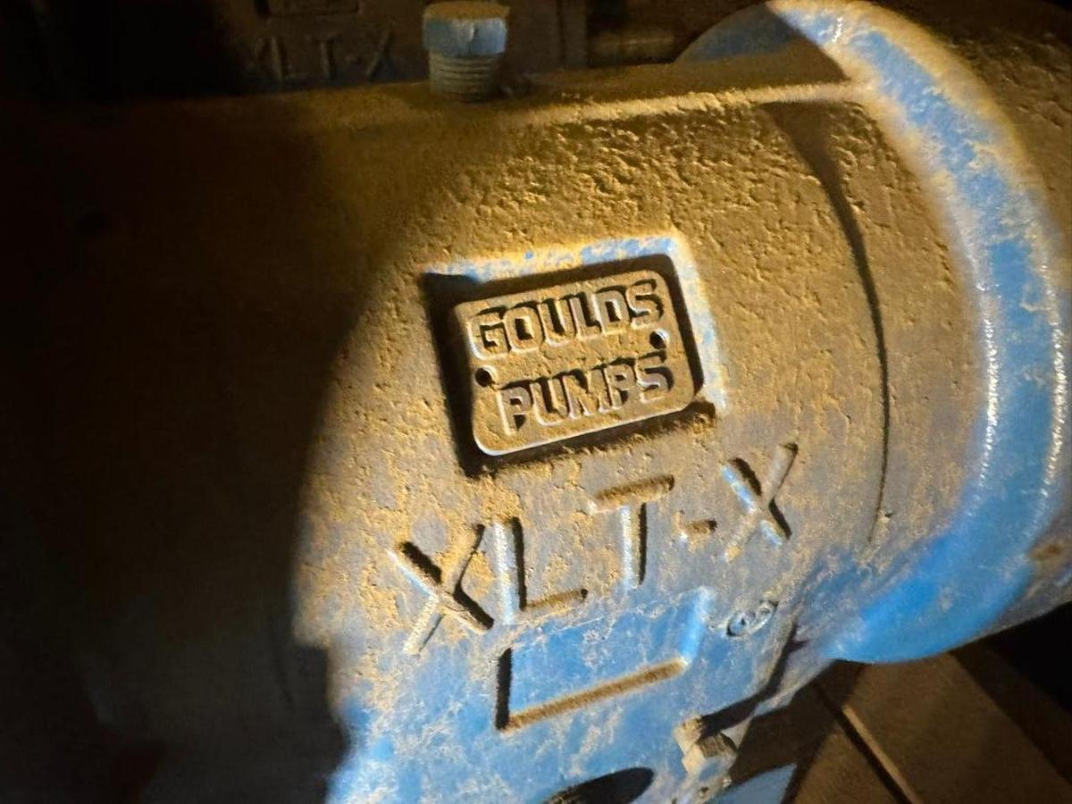 Used GOULDS 3196 XLTX POWER END PULLOUT PUMP PART 13" 316 STAINLESS STEEL